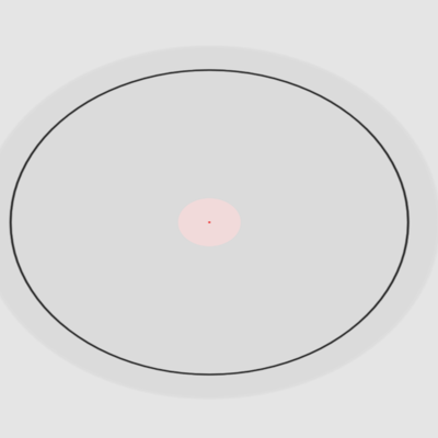 This experiment shows one example of changing the stroke weight to see how thicker lines affect the overall appearance of the circular audio visualization.